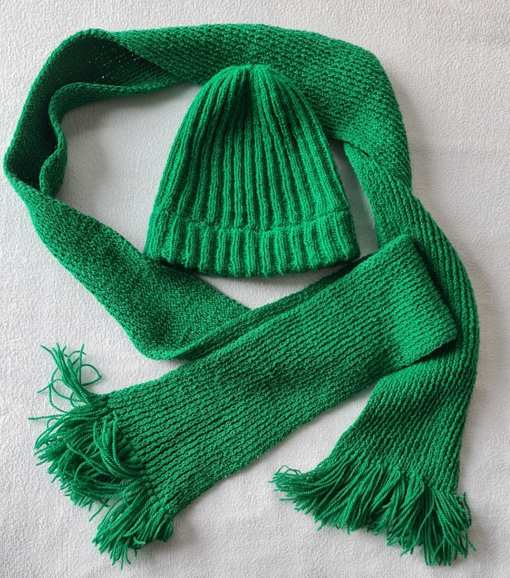 Schal und Mütze